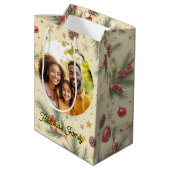 Golden Pine Frame ミディアムペーパーバッグ (裏面アングル)