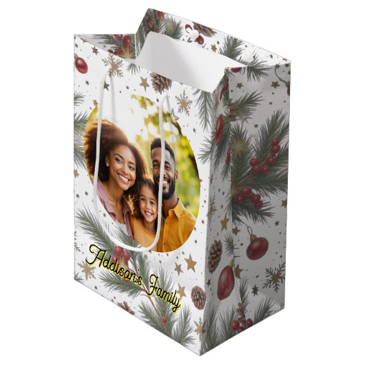 Golden Pine Frame ミディアムペーパーバッグ (正面アングル)