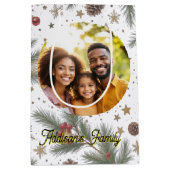 Golden Pine Frame ミディアムペーパーバッグ (正面)