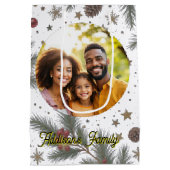 Golden Pine Frame ミディアムペーパーバッグ (裏面)