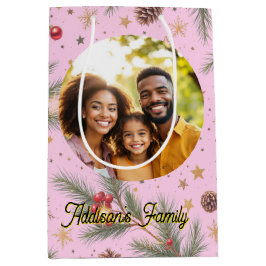 Golden Pine Frame ミディアムペーパーバッグ