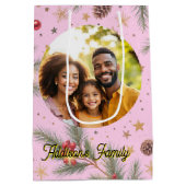 Golden Pine Frame ミディアムペーパーバッグ (裏面)