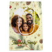 Golden Pine Frame ミディアムペーパーバッグ (裏面)