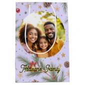 Golden Pine Frame ミディアムペーパーバッグ (正面)