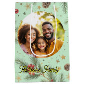 Golden Pine Frame ミディアムペーパーバッグ (裏面)