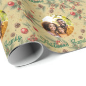 Golden Pine Frame ラッピングペーパー (ロールコーナー)