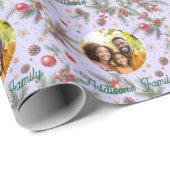 Golden Pine Frame ラッピングペーパー (ロールコーナー)