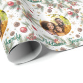 Golden Pine Frame ラッピングペーパー (ロールコーナー)