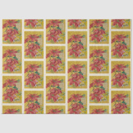 Golden Poinsettia | Fine Art Christmas 薄葉紙