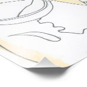 Golden Pup Print フォトプリント (角)