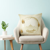 Golden Ramadan Kareem Pillow クッション (椅子)