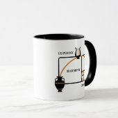 Golden Ratio Greece: Euphony, Harmony, Geometry マグカップ (正面右)