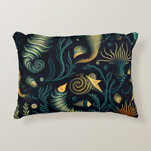 Golden Reefs アクセントクッション (正面)