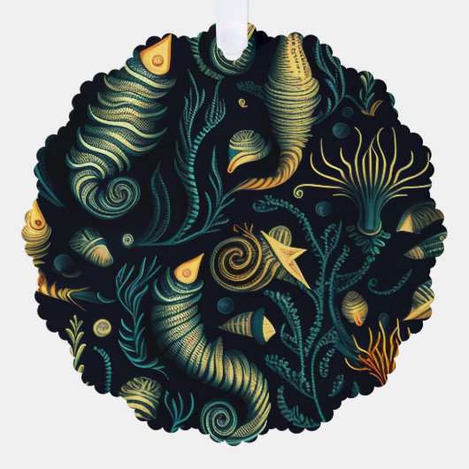 Golden Reefs オーナメントカード (正面)