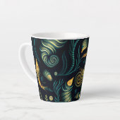 Golden Reefs カフェラテマグ (左アングル)