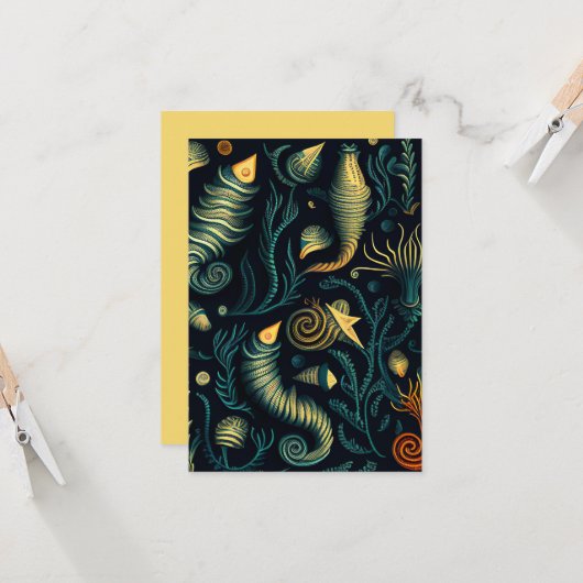 Golden Reefs カード (正面/裏面インサイチュ)