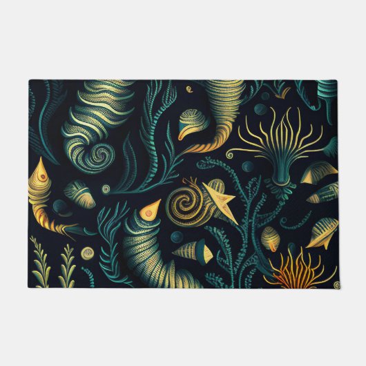 Golden Reefs ドアマット (正面)