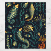 Golden Reefs ワインラベル (シングルラベル)