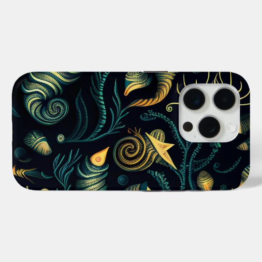 Golden Reefs Case-Mate iPhoneケース (裏面 (横))