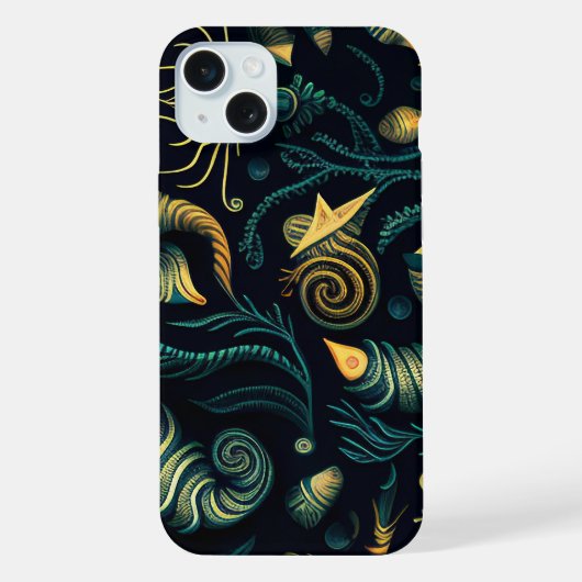 Golden Reefs iPhoneケース (裏面)