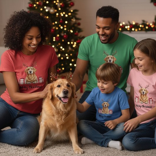 Golden Reindeer Tシャツ