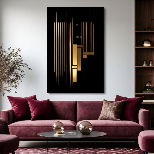 Golden Resonance キャンバスプリント