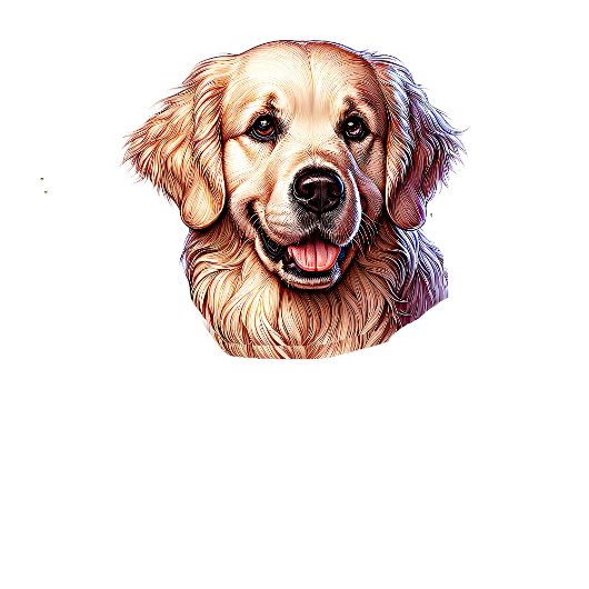 Golden Retrieverの名前または名前を追加 ダッフルバッグ