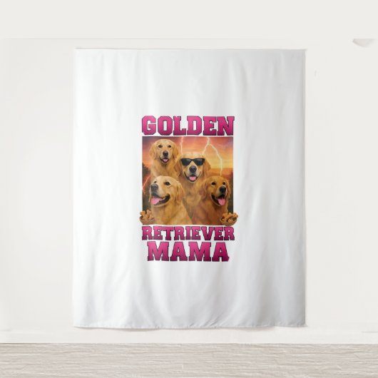 Golden Retriever   タペストリー (正面)