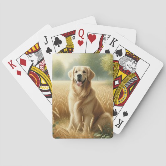 Golden Retriever トランプ (裏面)