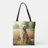 Golden Retriever トートバッグ (裏面)