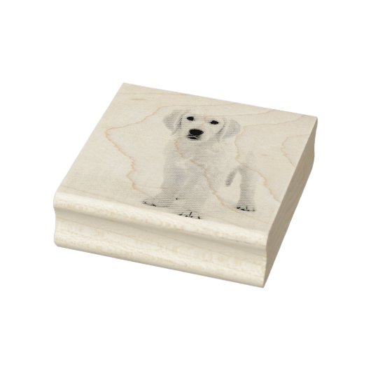 Golden Retriever ラバースタンプ (スタンプ)