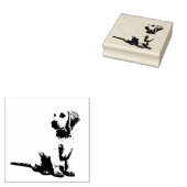 Golden Retriever ラバースタンプ (押印)