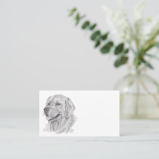 GOLDEN RETRIEVER 名刺 (スタンド正面)