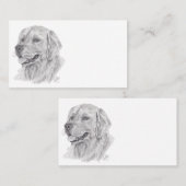 GOLDEN RETRIEVER 名刺 (正面/裏面)