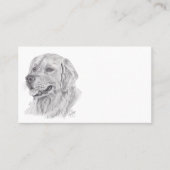 GOLDEN RETRIEVER 名刺 (正面)