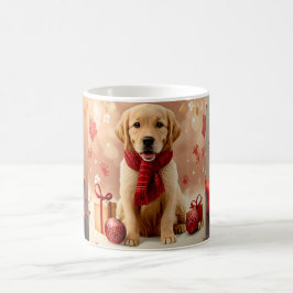 Golden Retriever Christmas Mug コーヒーマグカップ