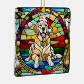 Golden Retriever Christmas Ornament セラミックオーナメント (右)