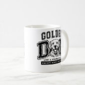 Golden Retriever Dad コーヒーマグカップ (正面右)