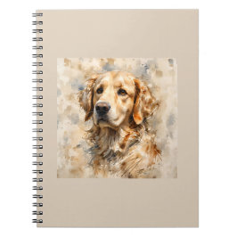 Golden Retriever Dog Art Design  ノートブック