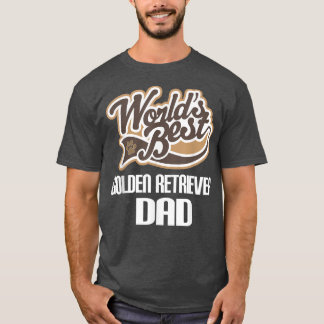 Golden Retriever Dog Dad Pet Gift Tシャツ