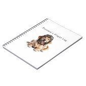 Golden Retriever Dog Pilot Best Friend Cute Pet  ノートブック (左側)