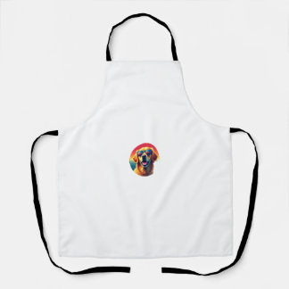 Golden Retriever for Kids Boys Girls Sunglasses Pe エプロン