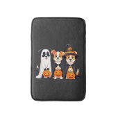 Golden Retriever Ghost Halloween Trick Or Treat Do バスマット (正面縦)