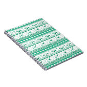 Golden Retriever Guide Dog Tale Plain Notebook ノートブック (右側)