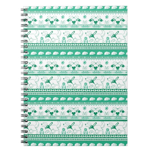 Golden Retriever Guide Dog Tale Plain Notebook ノートブック (正面)