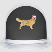 Golden Retriever Holiday Christmas Light Essential (正面)