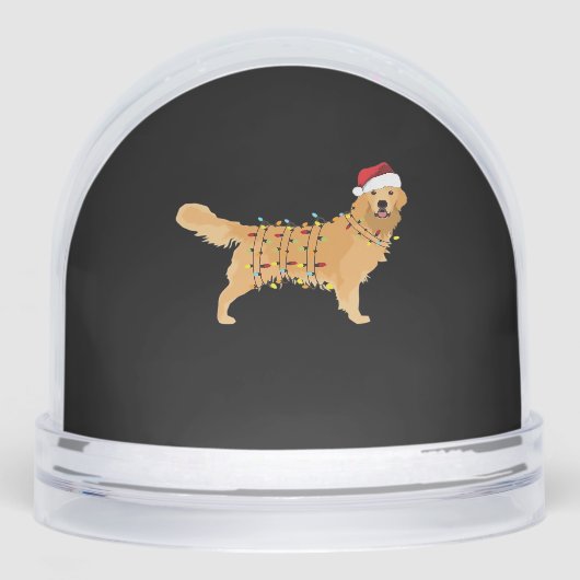 Golden Retriever Holiday Christmas Light Essential (正面)