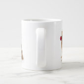 Golden Retriever Love ジャンボコーヒーマグカップ (裏面)