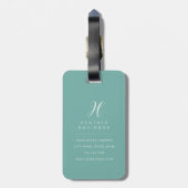 Golden Retriever Luggage Tag ラゲッジタグ (裏面縦)