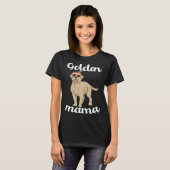 Golden Retriever Mama Labrador Mom Women Mothers D Tシャツ (正面フル)